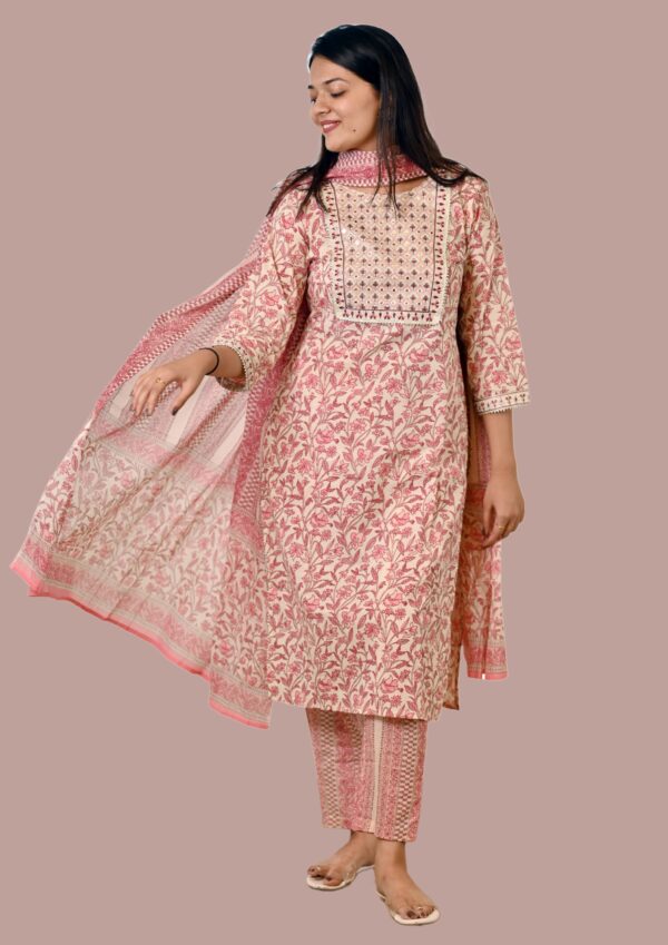 Shinat kurta pant with Dupatta
