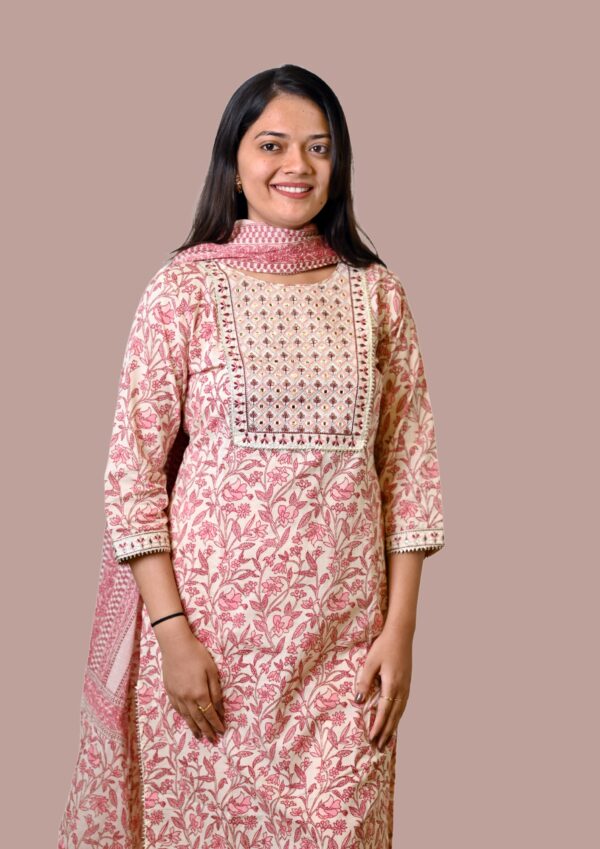 Shinat kurta pant with Dupatta